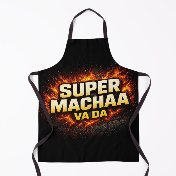 Item preview, SUPER MACHAA VA DA Typography  designed and sold by Bathu Designs.