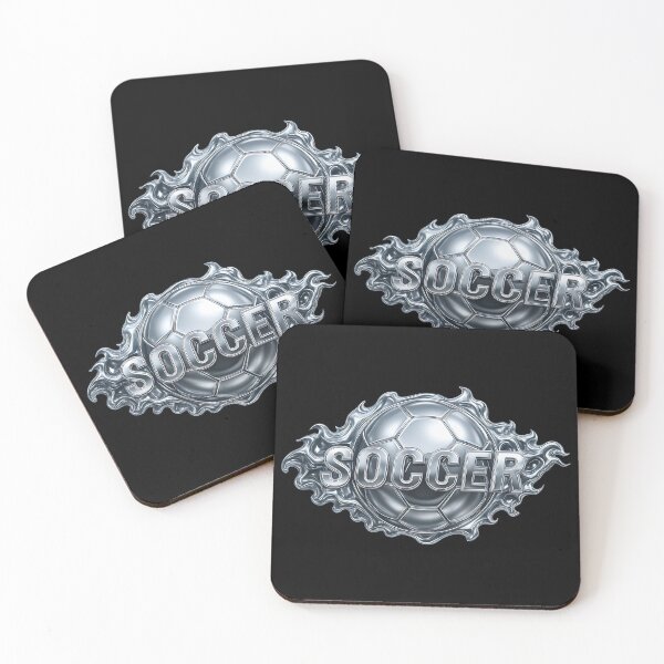 Item preview, Chrome Soccer -Metallic Flame Soccer designed and sold by OLYUS.