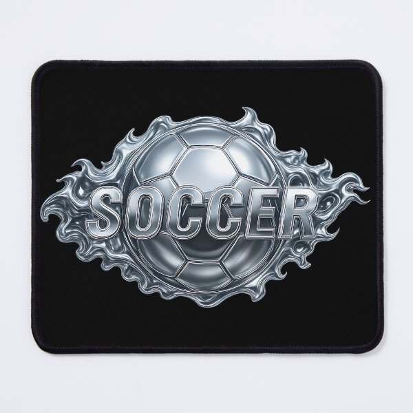 Item preview, Chrome Soccer -Metallic Flame Soccer designed and sold by OLYUS.