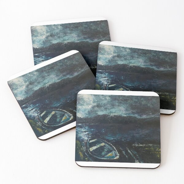 Item preview, Dinghy at Dusk  designed and sold by lyndseyart.