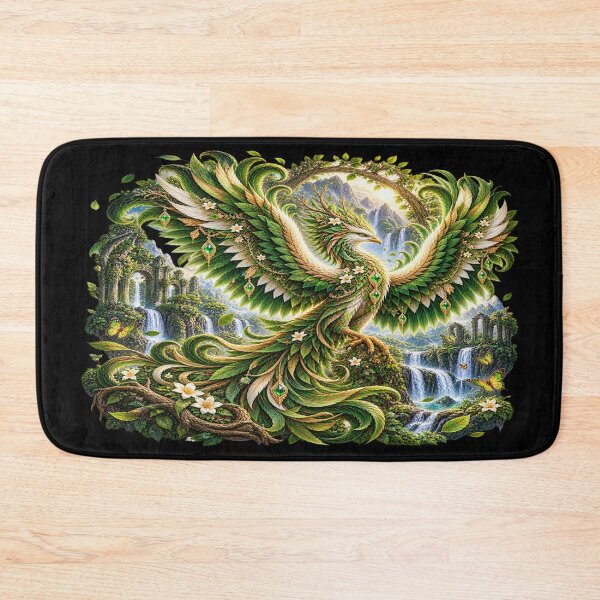 Item preview, Nature Phoenix – Enchanted Forest Bird of Rebirth designed and sold by TroviTutto.