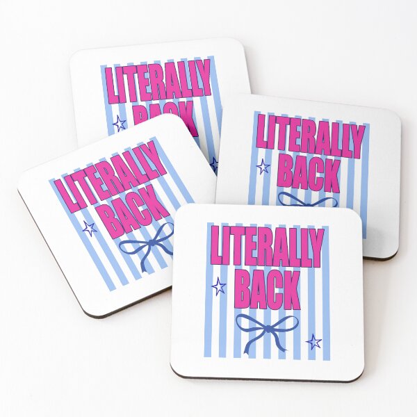 Item preview, Literally Back Funny Back To School Quote designed and sold by LASTIQUE-dd.
