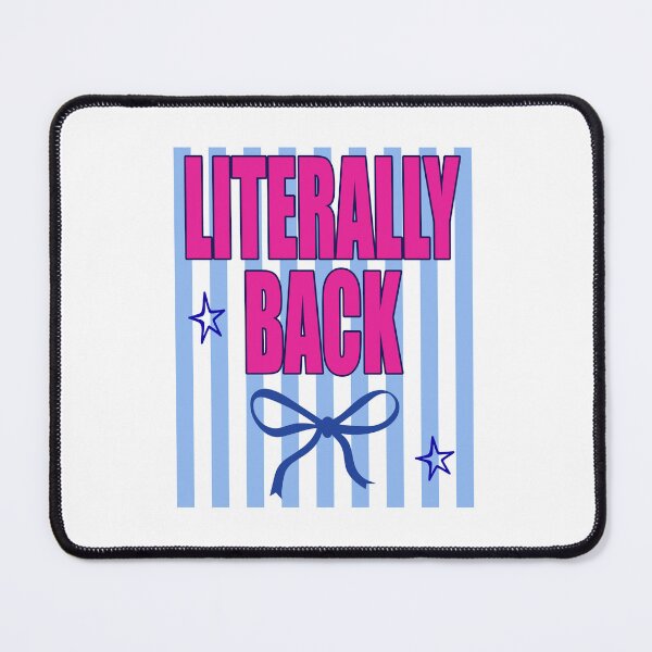 Item preview, Literally Back Funny Back To School Quote designed and sold by LASTIQUE-dd.