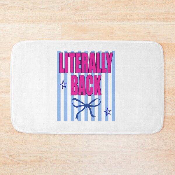 Item preview, Literally Back Funny Back To School Quote designed and sold by LASTIQUE-dd.