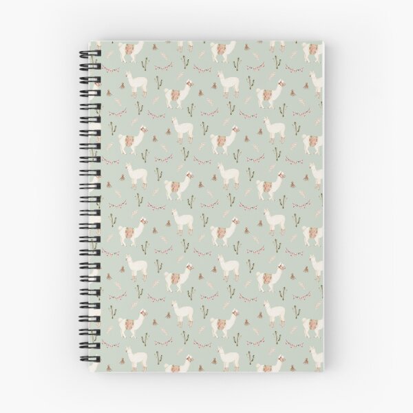 Item preview, Cute Watercolor Llama with Party Bunting Sage Green Pattern designed and sold by svitlaarty.