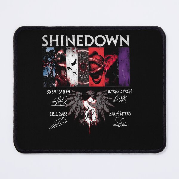 Item preview, Shinedown Band Signatures Shinedown Rock Band Tour 2026 Shinedown Tour Shinedown Fan Shinedown Concert designed and sold by staudegubay.