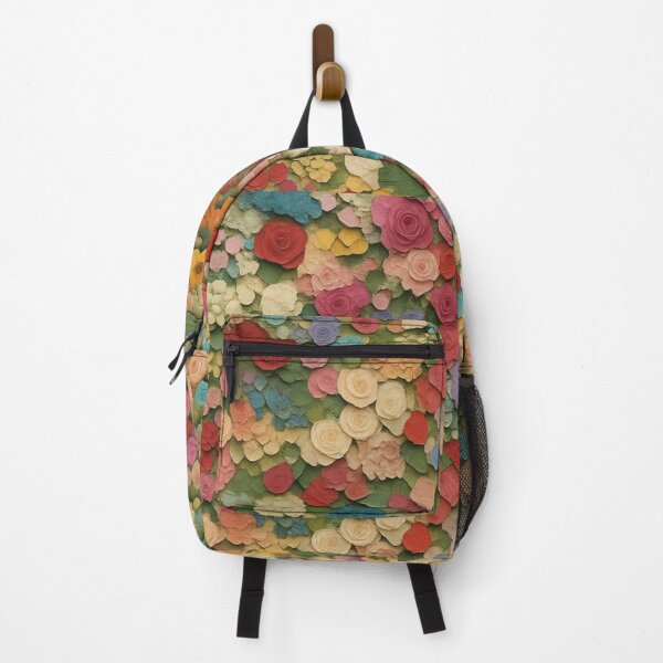 Item preview, Textured Felt Papercut Floral Seamless Pattern Aesthetic Art designed and sold by Fine-Arts-Lab.