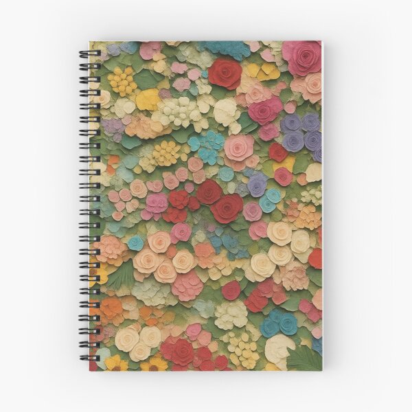 Item preview, Textured Felt Papercut Floral Seamless Pattern Aesthetic Art designed and sold by Fine-Arts-Lab.