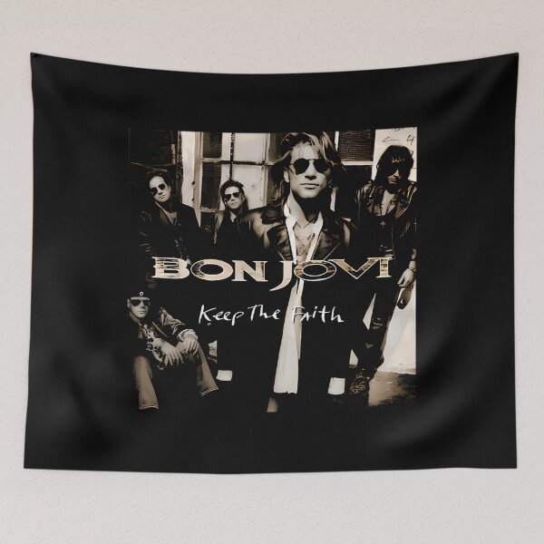 Item preview, BonJovi Keep The Faith designed and sold by Rom-Simple.