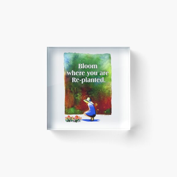 Item preview, Bloom Where You are Re Planted designed and sold by aswoa.