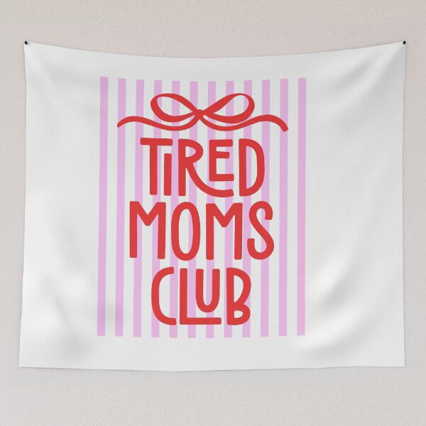 Item preview, Tired Moms Club Mom Life Funny Gift designed and sold by LASTIQUE-dd.