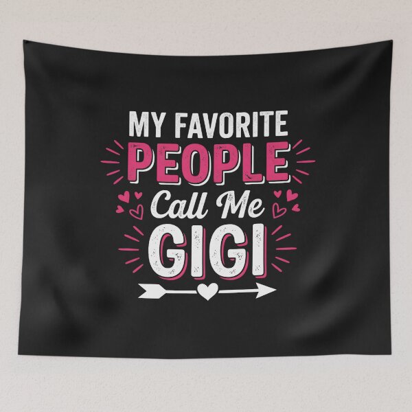 Item preview, My Favorite People Call Me Gigi Grandmother Grandparent Gift  designed and sold by w66aboo.