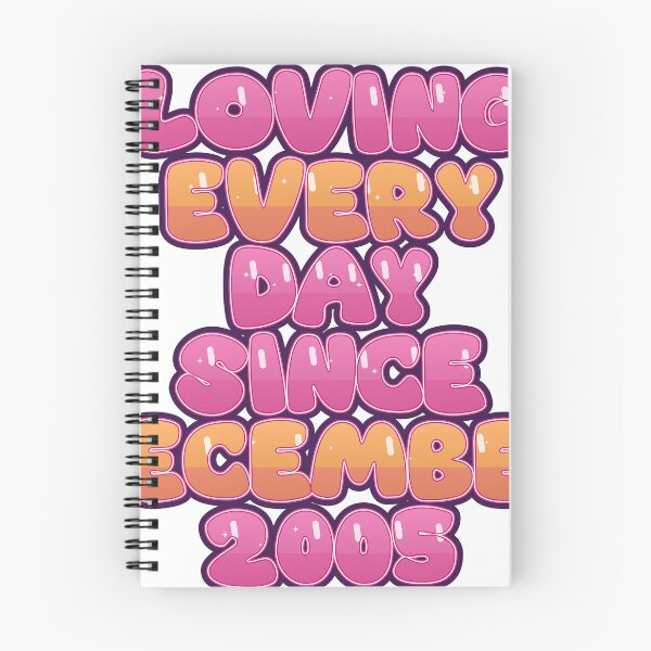 Item preview, LOVING EVERY DAY SINCE DECEMBER 2005 designed and sold by TheIconSmith.