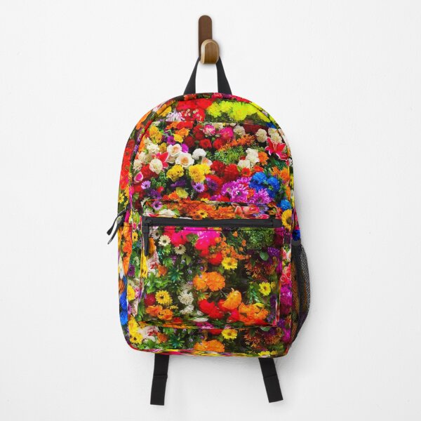 Item preview, Vibrant Rainbow Wildflower Garden Seamless Pattern Aesthetic Art designed and sold by Fine-Arts-Lab.