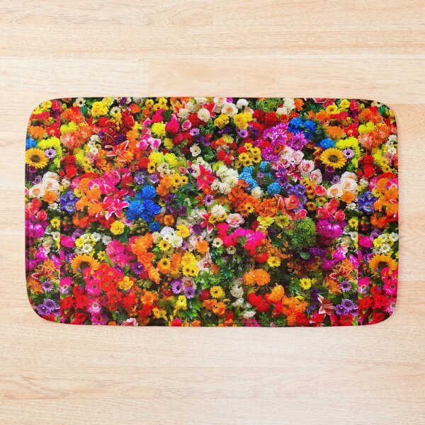 Item preview, Vibrant Rainbow Wildflower Garden Seamless Pattern Aesthetic Art designed and sold by Fine-Arts-Lab.