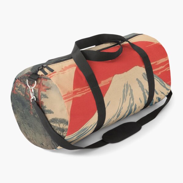 Item preview, Vintage Mount Fuji with Red Sun — Japanese Ukiyo-e Woodblock Landscape designed and sold by LYAN-STORE.
