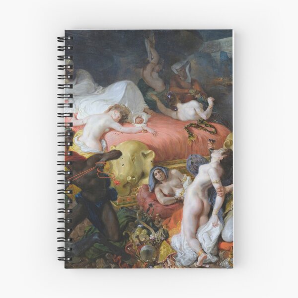 Item preview, The Death of Sardanapalus — Delacroix | Masterpiece of romanticism designed and sold by Shoupay.