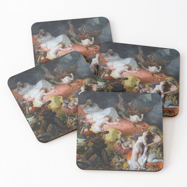 Item preview, The Death of Sardanapalus — Delacroix | Masterpiece of romanticism designed and sold by Shoupay.
