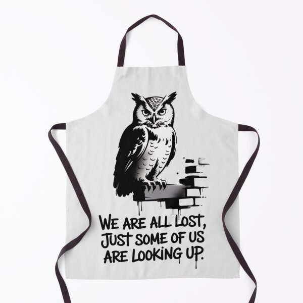 Item preview, Banksy Owl - We are all lost, just some of us are looking up designed and sold by 123ks.