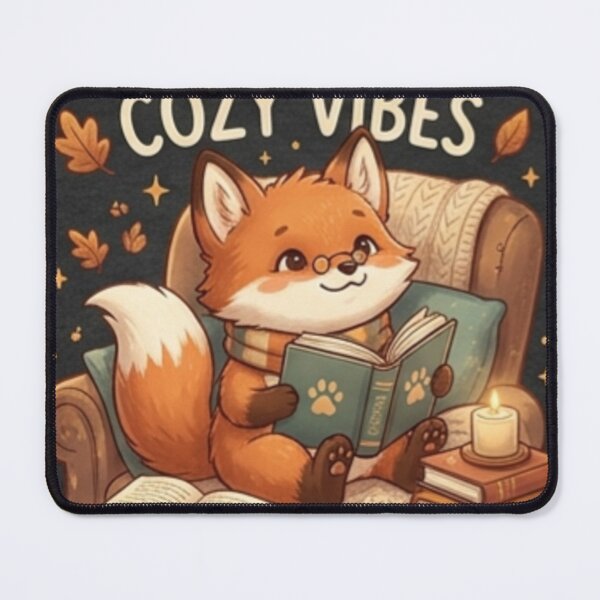 Item preview, Big Chapters Cozy Vibes | Cute Reading Fox Aesthetic designed and sold by GUINewAlex.