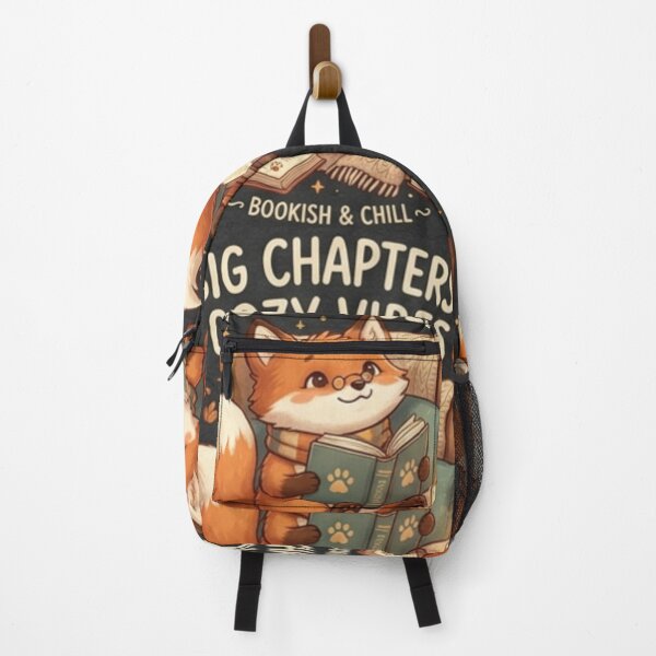 Item preview, Big Chapters Cozy Vibes | Cute Reading Fox Aesthetic designed and sold by GUINewAlex.