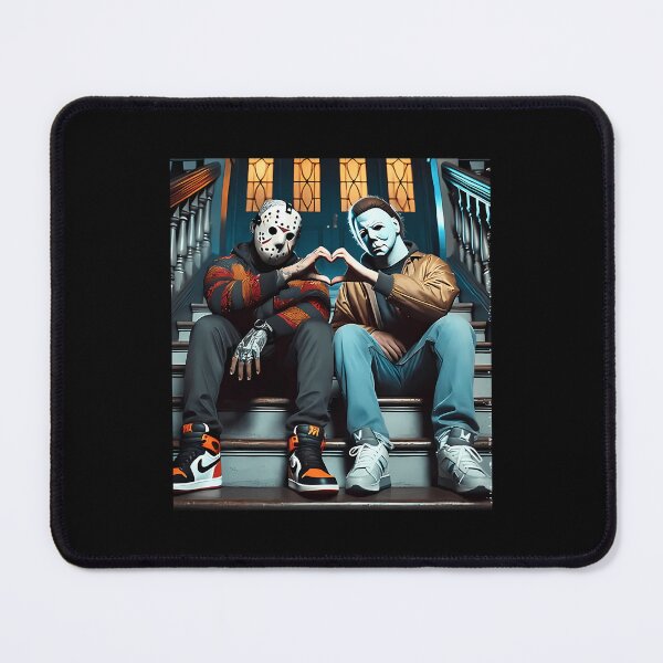 Item preview, Scream Movie Jason Voorhees and Michael Myers designed and sold by Rom-Simple.