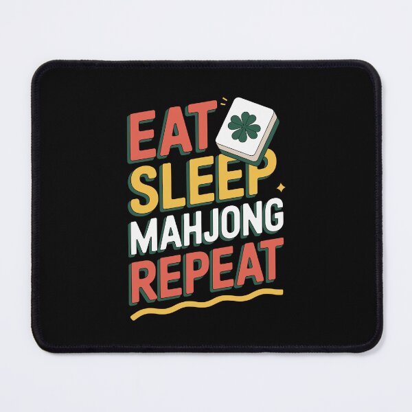 Item preview, Eat Sleep Mahjong Repeat designed and sold by jkrphoto.