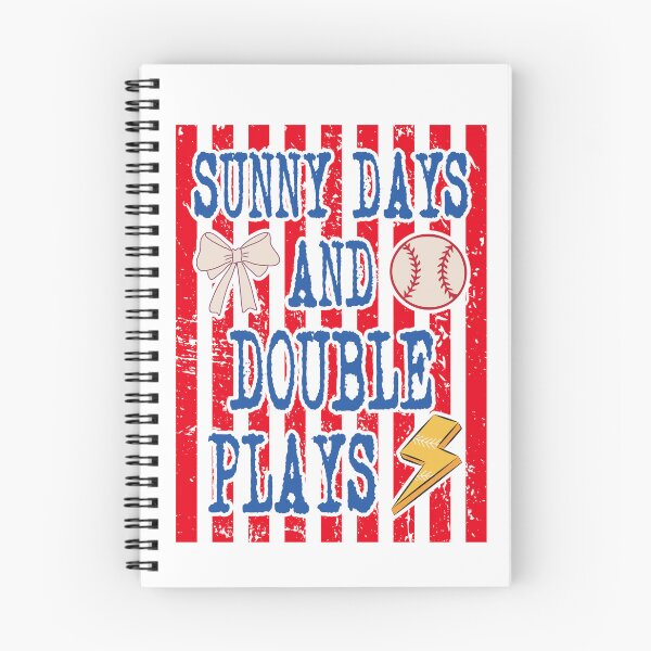 Item preview, Sunny Days And Double Plays Softball Baseball designed and sold by LASTIQUE-dd.