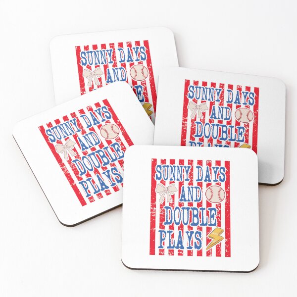 Item preview, Sunny Days And Double Plays Softball Baseball designed and sold by LASTIQUE-dd.