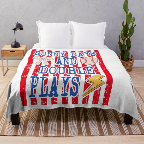Item preview, Sunny Days And Double Plays Softball Baseball designed and sold by LASTIQUE-dd.