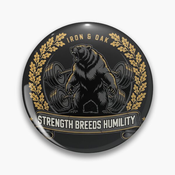 Item preview, Iron and Oak Bear Gym Design designed and sold by anidiots-studio.