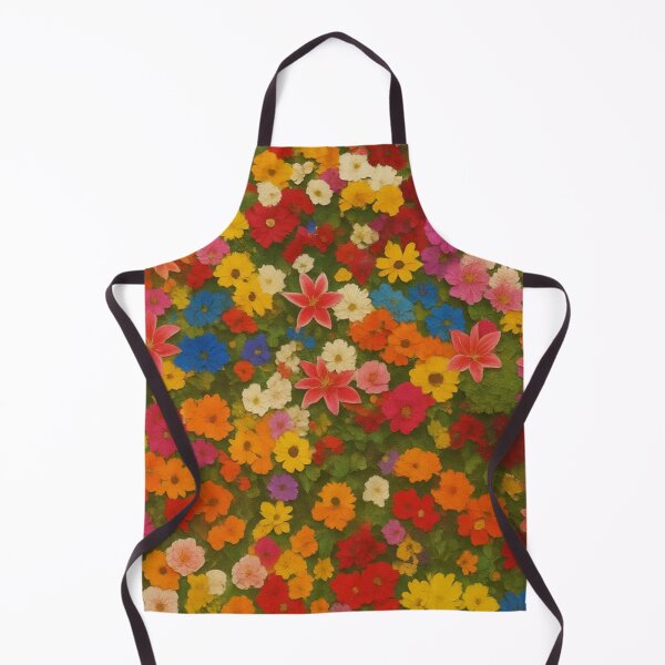 Item preview, Retro 70s Orange Daisy Floral Seamless Pattern Aesthetic Art designed and sold by Fine-Arts-Lab.