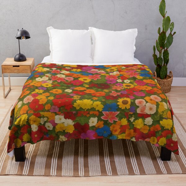 Item preview, Retro 70s Orange Daisy Floral Seamless Pattern Aesthetic Art designed and sold by Fine-Arts-Lab.