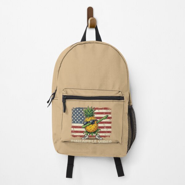Item preview, Pineapple Vibes Patriotic American Flag Summer Fruit designed and sold by w66aboo.