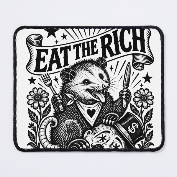 Item preview, Eat the rich  designed and sold by Whitneywanderer.