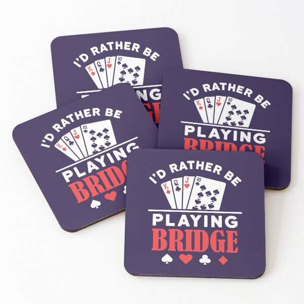 Item preview, I'd Rather Be Playing Bridge Funny Bridge Card Game Player  designed and sold by jaygo.