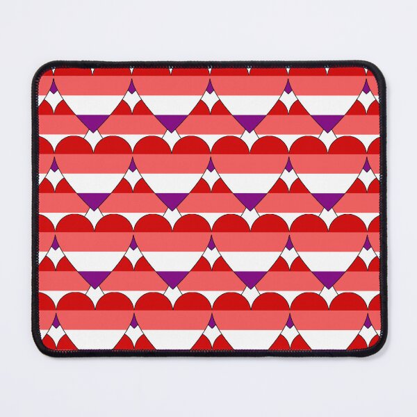 Item preview, Heart With Alloace Flag Pattern designed and sold by TheIconSmith.