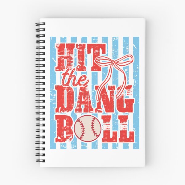 Item preview, Hit The Dang Ball Baseball Softball Quote designed and sold by LASTIQUE-dd.