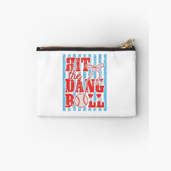 Item preview, Hit The Dang Ball Baseball Softball Quote designed and sold by LASTIQUE-dd.