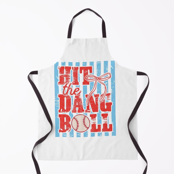 Item preview, Hit The Dang Ball Baseball Softball Quote designed and sold by LASTIQUE-dd.