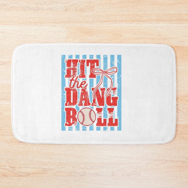 Item preview, Hit The Dang Ball Baseball Softball Quote designed and sold by LASTIQUE-dd.