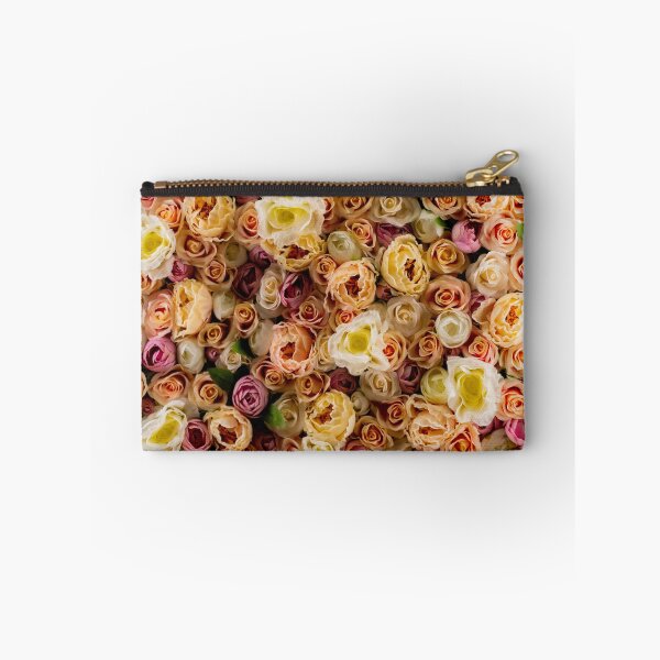 Item preview, Soft Pastel Cream Pink Rose Floral Seamless Pattern Aesthetic Art designed and sold by Fine-Arts-Lab.