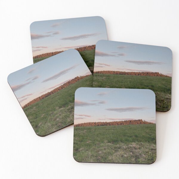 Item preview, Serene Gren Hils and Pine Forest at Sunset designed and sold by ObjectAndNature.