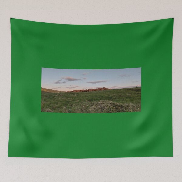 Item preview, Serene Gren Hils and Pine Forest at Sunset designed and sold by ObjectAndNature.