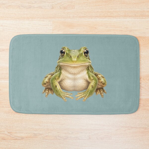 Item preview, Cute Green Frog Illustration for Amphibian and Nature Lovers designed and sold by Theproxmrt.