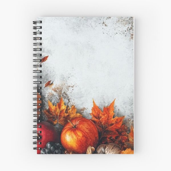 Item preview, Thanksgiving Harvest Border with Pumpkins Apples and Autumn Leaves — Rustic Slate Flat Lay designed and sold by LYAN-STORE.