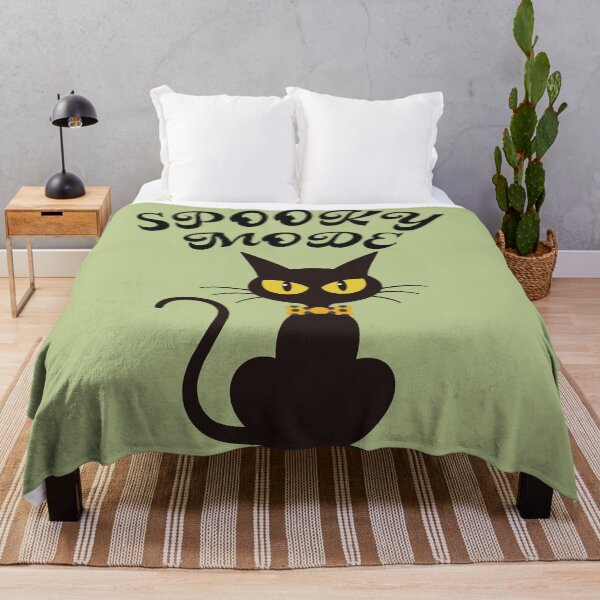 Item preview, Spooky Mood Black Cat Halloween designed and sold by Mdjahirulsk.