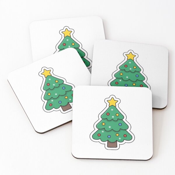 Item preview, Cute Christmas Tree - Kawaii Holiday Evergreen Sticker designed and sold by SimpleP.