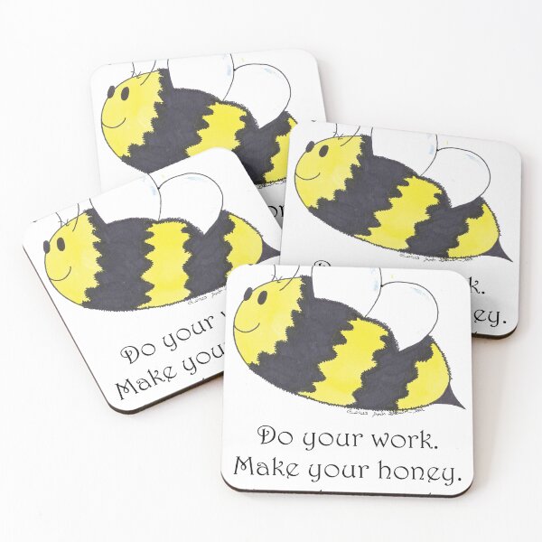Item preview, Be Like A Bee (for light backgrounds designed and sold by AndiStraube.