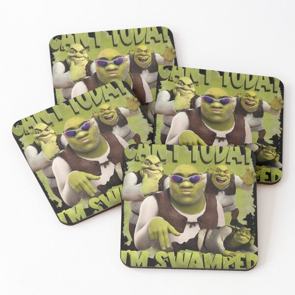 Item preview, Can'T Today I'M Swamped Shrek designed and sold by kiekedensea.